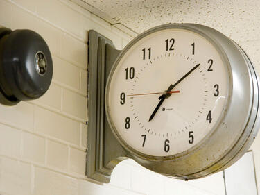 clock with bell